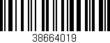 Código de barras (EAN, GTIN, SKU, ISBN): '38664019'