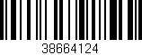 Código de barras (EAN, GTIN, SKU, ISBN): '38664124'