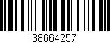 Código de barras (EAN, GTIN, SKU, ISBN): '38664257'