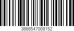 Código de barras (EAN, GTIN, SKU, ISBN): '3866547009152'
