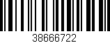 Código de barras (EAN, GTIN, SKU, ISBN): '38666722'
