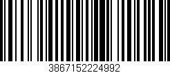 Código de barras (EAN, GTIN, SKU, ISBN): '3867152224992'