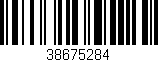 Código de barras (EAN, GTIN, SKU, ISBN): '38675284'