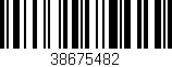 Código de barras (EAN, GTIN, SKU, ISBN): '38675482'
