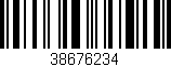 Código de barras (EAN, GTIN, SKU, ISBN): '38676234'