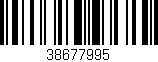 Código de barras (EAN, GTIN, SKU, ISBN): '38677995'