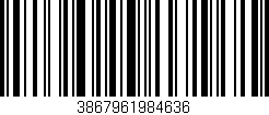 Código de barras (EAN, GTIN, SKU, ISBN): '3867961984636'