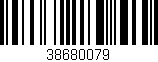 Código de barras (EAN, GTIN, SKU, ISBN): '38680079'