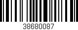 Código de barras (EAN, GTIN, SKU, ISBN): '38680087'