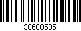 Código de barras (EAN, GTIN, SKU, ISBN): '38680535'