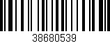 Código de barras (EAN, GTIN, SKU, ISBN): '38680539'