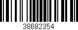 Código de barras (EAN, GTIN, SKU, ISBN): '38682354'