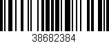 Código de barras (EAN, GTIN, SKU, ISBN): '38682384'