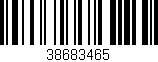 Código de barras (EAN, GTIN, SKU, ISBN): '38683465'