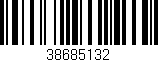 Código de barras (EAN, GTIN, SKU, ISBN): '38685132'