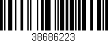 Código de barras (EAN, GTIN, SKU, ISBN): '38686223'