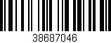 Código de barras (EAN, GTIN, SKU, ISBN): '38687046'