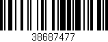 Código de barras (EAN, GTIN, SKU, ISBN): '38687477'
