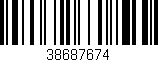 Código de barras (EAN, GTIN, SKU, ISBN): '38687674'