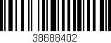 Código de barras (EAN, GTIN, SKU, ISBN): '38688402'