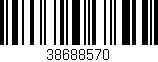 Código de barras (EAN, GTIN, SKU, ISBN): '38688570'
