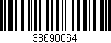 Código de barras (EAN, GTIN, SKU, ISBN): '38690064'