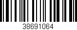 Código de barras (EAN, GTIN, SKU, ISBN): '38691064'