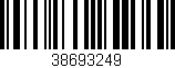 Código de barras (EAN, GTIN, SKU, ISBN): '38693249'