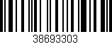 Código de barras (EAN, GTIN, SKU, ISBN): '38693303'