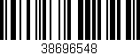 Código de barras (EAN, GTIN, SKU, ISBN): '38696548'