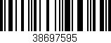 Código de barras (EAN, GTIN, SKU, ISBN): '38697595'