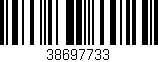 Código de barras (EAN, GTIN, SKU, ISBN): '38697733'