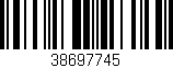 Código de barras (EAN, GTIN, SKU, ISBN): '38697745'