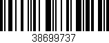 Código de barras (EAN, GTIN, SKU, ISBN): '38699737'