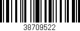 Código de barras (EAN, GTIN, SKU, ISBN): '38709522'