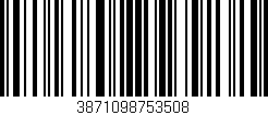 Código de barras (EAN, GTIN, SKU, ISBN): '3871098753508'