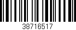 Código de barras (EAN, GTIN, SKU, ISBN): '38716517'