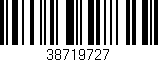 Código de barras (EAN, GTIN, SKU, ISBN): '38719727'