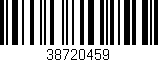 Código de barras (EAN, GTIN, SKU, ISBN): '38720459'