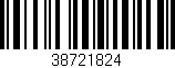 Código de barras (EAN, GTIN, SKU, ISBN): '38721824'