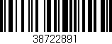 Código de barras (EAN, GTIN, SKU, ISBN): '38722891'