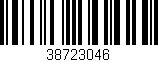 Código de barras (EAN, GTIN, SKU, ISBN): '38723046'