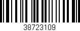 Código de barras (EAN, GTIN, SKU, ISBN): '38723109'