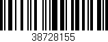Código de barras (EAN, GTIN, SKU, ISBN): '38728155'