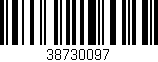 Código de barras (EAN, GTIN, SKU, ISBN): '38730097'