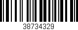 Código de barras (EAN, GTIN, SKU, ISBN): '38734329'