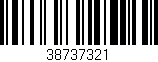 Código de barras (EAN, GTIN, SKU, ISBN): '38737321'