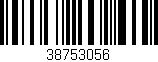 Código de barras (EAN, GTIN, SKU, ISBN): '38753056'