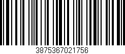 Código de barras (EAN, GTIN, SKU, ISBN): '3875367021756'