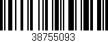 Código de barras (EAN, GTIN, SKU, ISBN): '38755093'